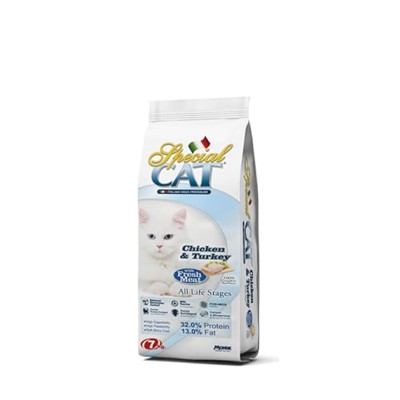 SPECIAL CAT ALL LIFE STAGES WITH CHICKEN AND TURKEY 1.5 KG